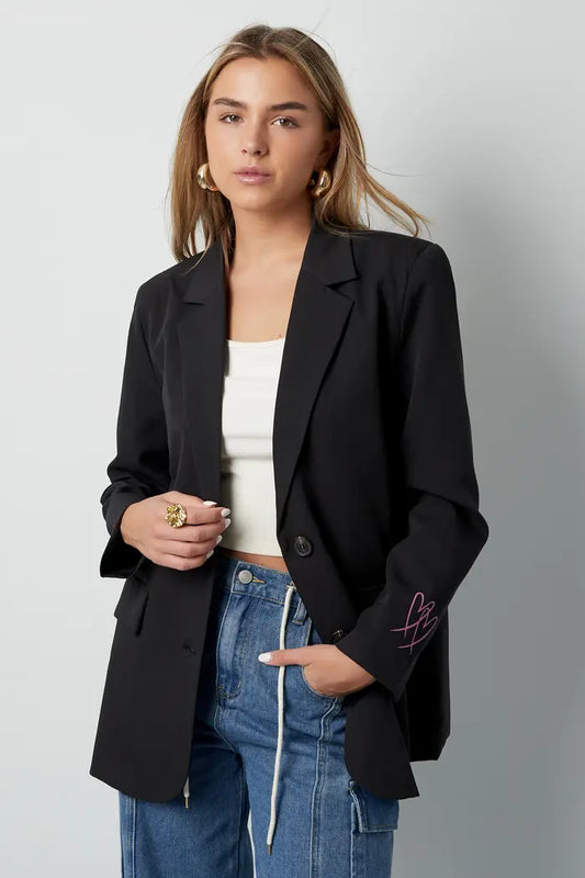 La Dolce Vita blazer - zwart