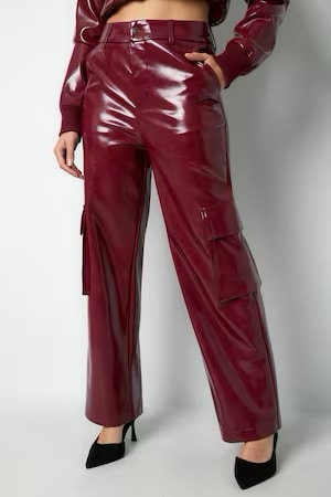 Trendy cargobroek - Rood