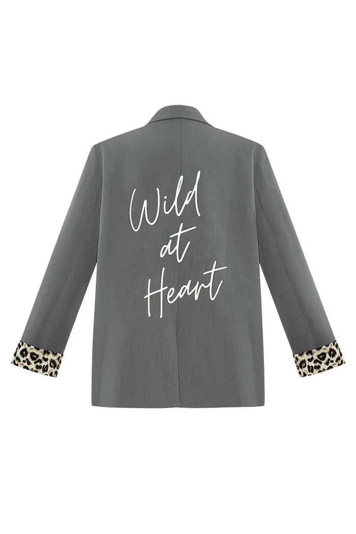 Wild at Heart blazer - grijs